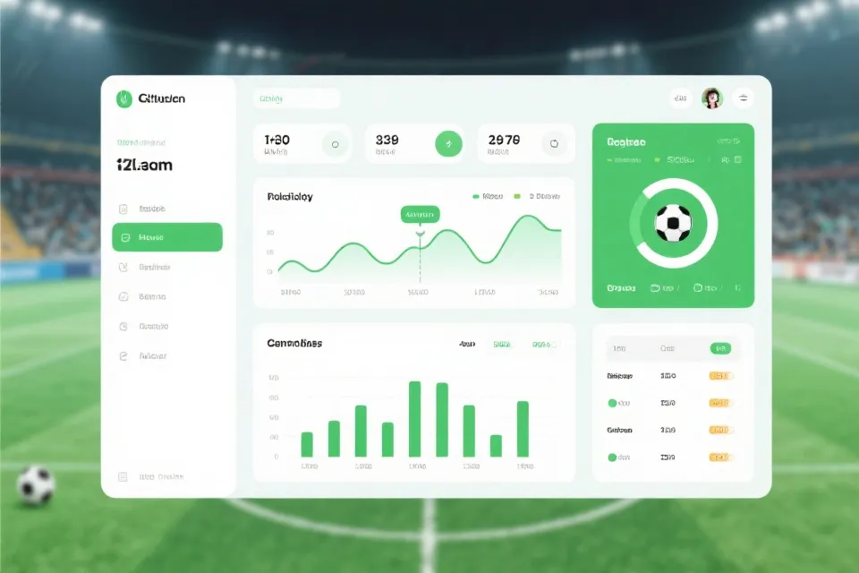 世界杯数据统计可视化示意图